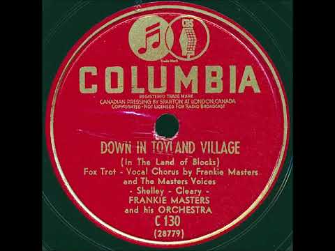 Down in Toyland Village (In the Land of Blocks) ~ Frankie Masters and His Orchestra (1940)