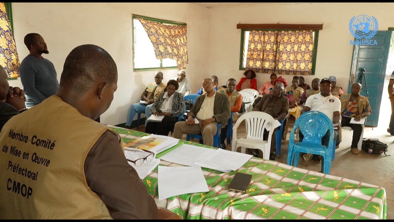 Évaluation du plan de travail annuel du comité préfectoral de l'Ombella Mpoko