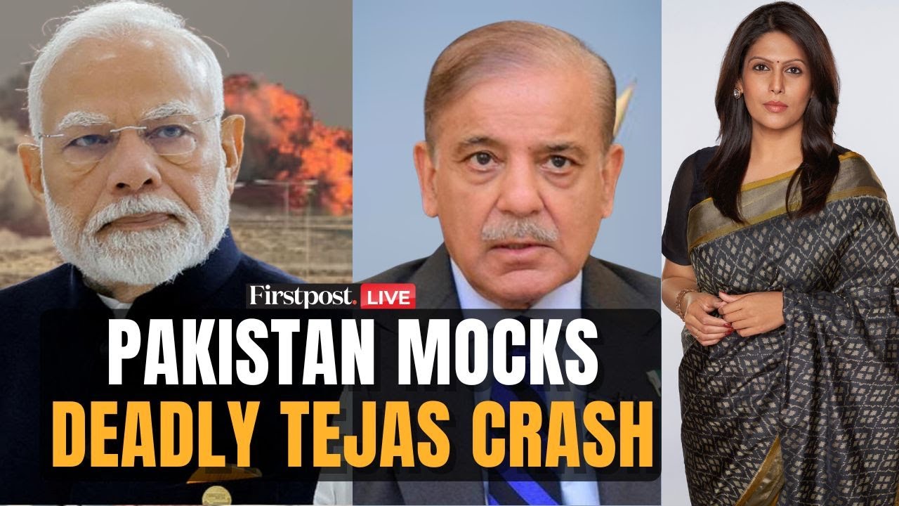 Tejas Crash LIVE: Pakistani Accounts Target India After IAF Plane Crash |Vantage with Palki Sharma