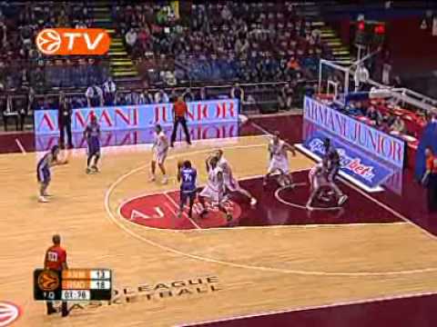 08.01.2009 Armani Jeans Milano - Real Madrid 70-61