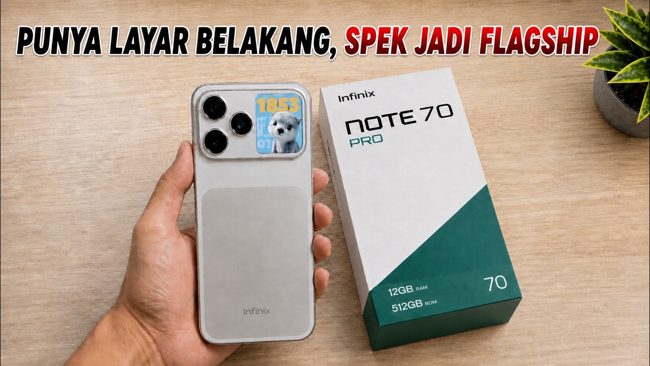 KELAS MENENGAH RASA FLAGSHIP‼️INFINIX NOTE 70 PRO 5G MAKIN GILA