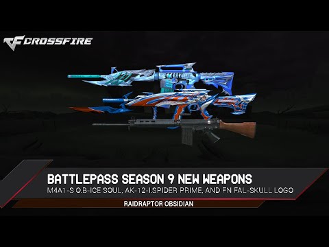 Battlepass Season 9 New Weapons (Gameplay) || CrossFire Philippines