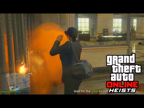 GTA 5 Heist Online Gameplay - THE FINAL BANK HEIST! (GTA 5 DLC Update)