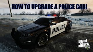 GTA 5 - How to Upgrade Police Vehicles! (GTA 5 Story Mode)