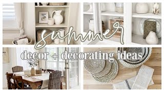 SUMMER HOME DECOR HAUL 2O22 |  HOME DECORATING IDEAS | COZY COTTAGE FARMHOUSE