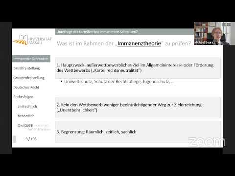 Kartellrecht 06 - Kartellverbot und Ausnahmen (19.5.2021)