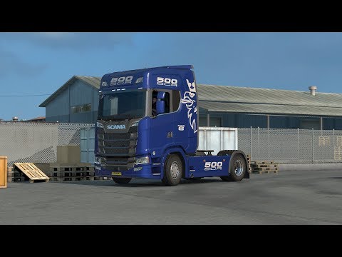 Euro Truck Simulator 2 Scania new generation L6 stock sound