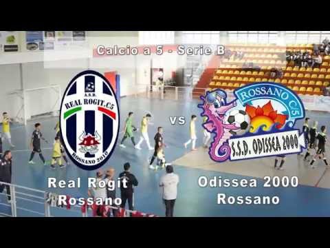Sintesi:Real Rogit-Odissea 2000 ( Calcio A5 -Serie B 7^a Giornata) 28/ 11/ 2015