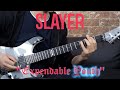 Slayer - "Expendable Youth" (Rhythm Guitar) - Metal Guitar Lesson (w/Tabs)