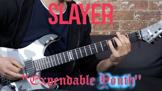 Slayer - "Expendable Youth" (Rhythm Guitar) - Metal Guitar Lesson (w/Tabs)