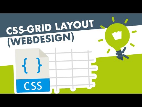 CSS GRID LAYOUT einfach erklärt (Webdesign)