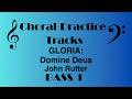 Gloria: Domine Deus | BASS 1 Practice Track | John Rutter