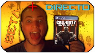 BLACK OPS 3 BETA + DIRECTO ESTA TARDE/NOCHE ! | CUSTEM