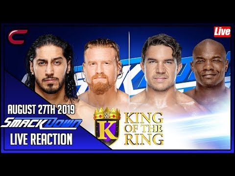 WWE SmackDown August 27th 2019 Live Stream: Live Reaction Conman167