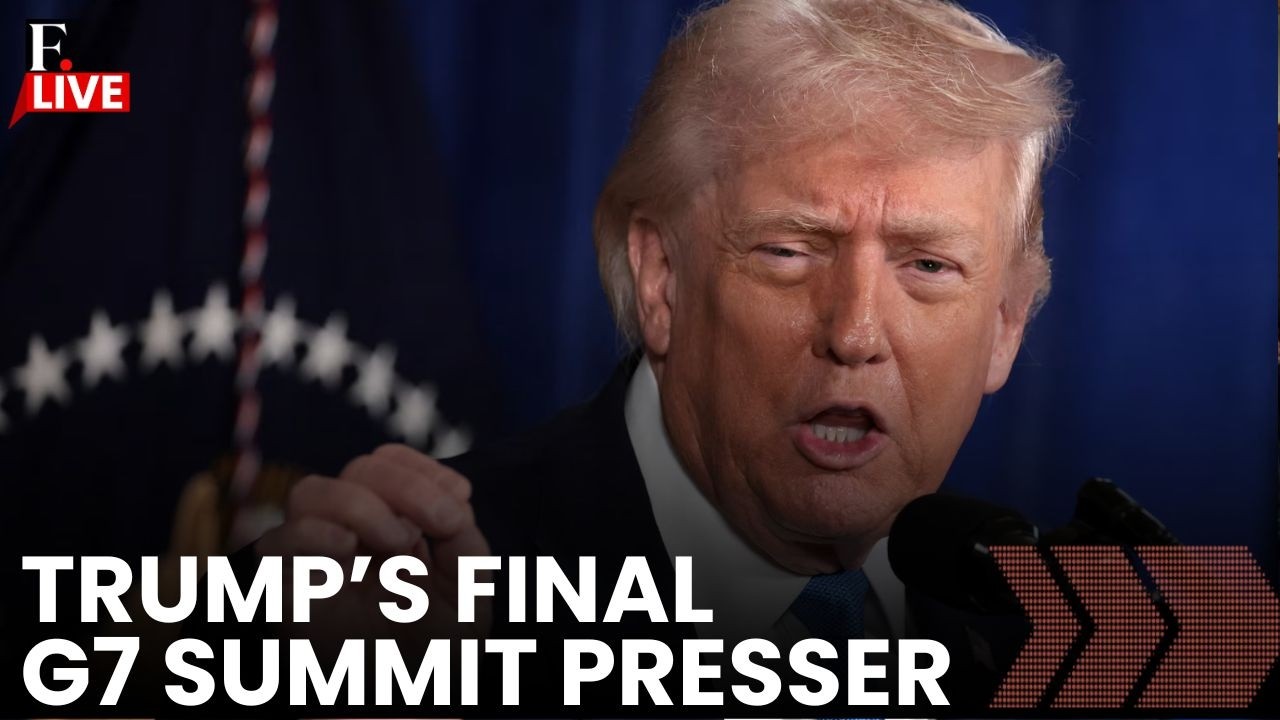 Trump LIVE: US President Trump Addresses G7 Before Departing for Versailles | G7 Summit