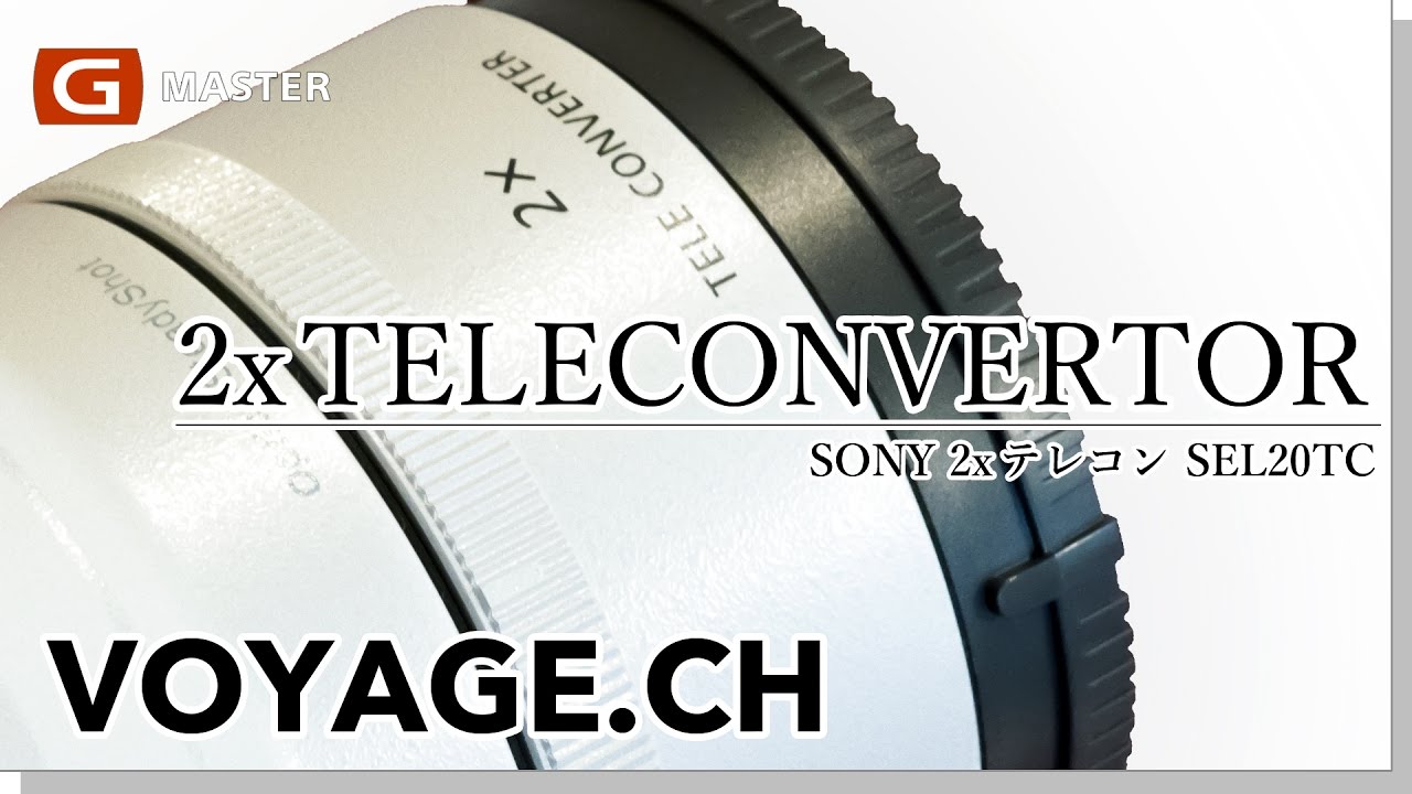 SONY Eマウント 2×テレコンバーター 『SEL20TC』を購入しました。