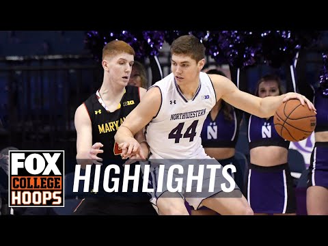 Northwestern vs Maryland | Highlights | FOX COLLEGE HOOPS