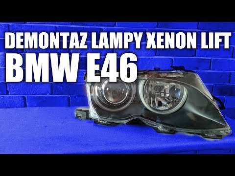 💡 DEMONTAŻ LAMPY XENON LIFT 💡 BMW E46 | SILNICZEK SPRYSKIWACZA | E46GARAGE.PL