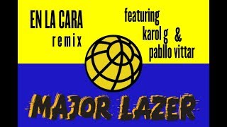 Major Lazer - En La Cara (Remix) [feat. Karol G, Pabllo Vittar] - Áudio Oficial