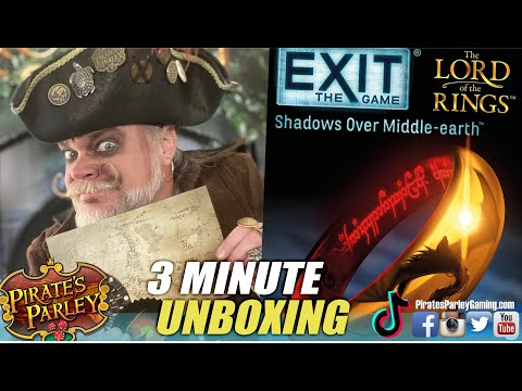 LOTR: Shadows Over Middle-earth 3 min UNBOXING!