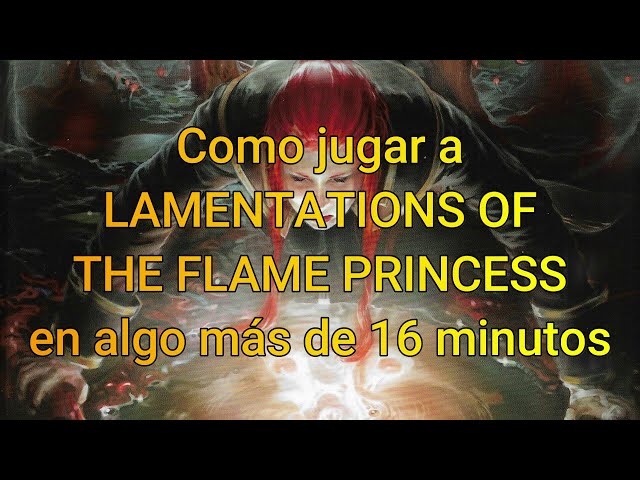 Vídeo relacionado con Lamentations of the Flame Princess: Player Core Book: Rules & Magic