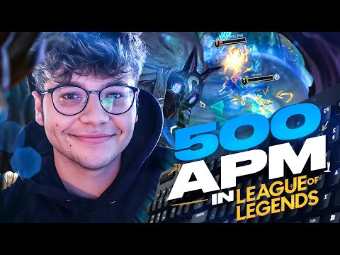 500 APM IN LEAGUE OF LEGENDS | Reynor