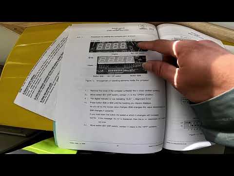 Gyro Compass Anschutz's  Error code list, Heading Alignment procedure and service dip switch