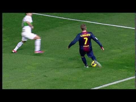 La Liga | Todos los goles del FC Barcelona B - Elche CF (1-1) | 08-12-2012 | J17 |