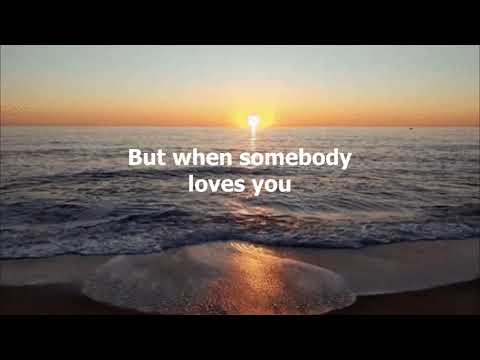 When Somebody Loves You by Alan Jackson - 2001 (with lyrics)