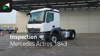 Mercedes-Benz Actros 1843 4X2 Retarder MirrorCam Navi PPC Euro 6 truck tractor for sale - Image 4 | Autoline Mercedes-Benz Actros 1843 4X2 Retarder MirrorCam Navi PPC Euro 6 truck tractor | Image 4 - Autoline