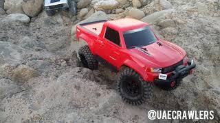 preview picture of video 'RC Rock Crawling in Wadi Siji UAE'