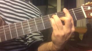 Can Bonomo - Tastamam (Klasik Gitar Cover) Akor ve Solo