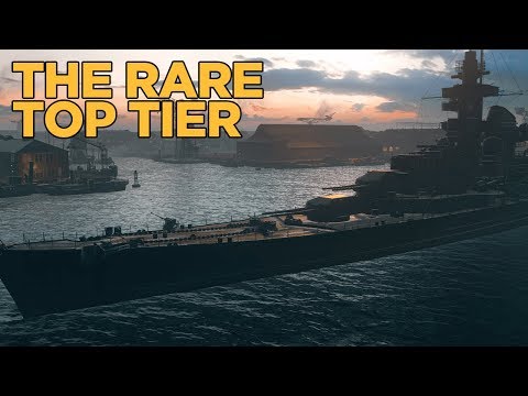 Rare Tier 8 Top Tier - World of Warships