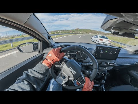 Dacia SANDERO 1.0 TCE MANUEL - POV Test Drive I 4K