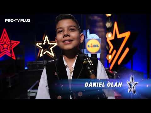 Daniel Olan a venit pe scena Românii au Talent să o împărtășească cu toată lumea!