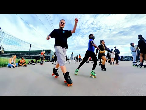 Rollerskating London in the Rain / WavyOn8 Meet Up (Greenwich / O2)
