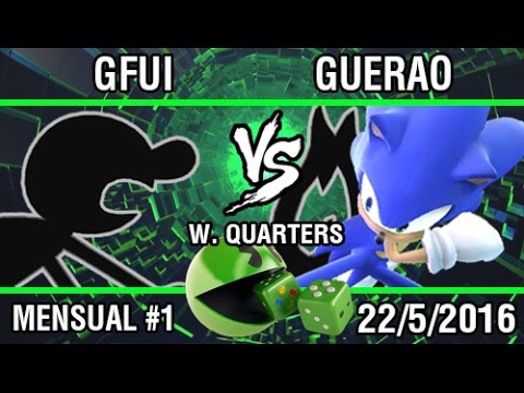 [Smash @ Gambler #1] GFui (G&W) vs Guerao (Sonic) SSB4 Winners Quarters