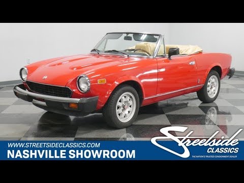 1982 Fiat Spider (CC-1233039) for sale in Lavergne, Tennessee