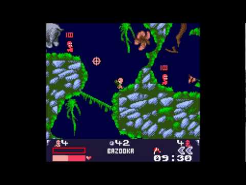 worms armageddon game boy color