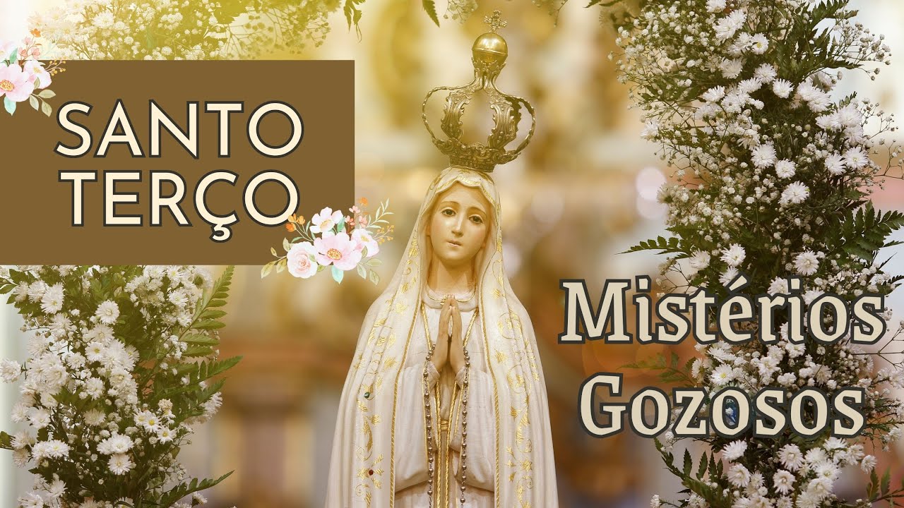 Santo Terço | Mistérios Gozosos - Segunda-feira, 17 de março de 2025