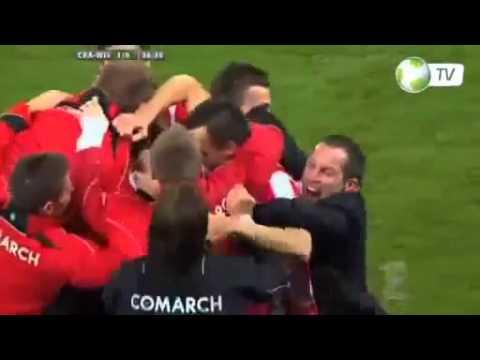 Koen van der Biezen - Cracovia 1:0 wisla