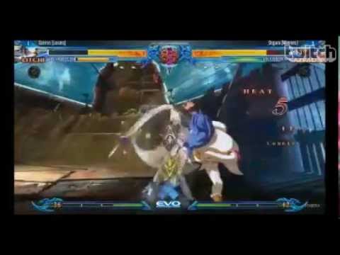 EVO 2014 - Final BlazBlue Chrono Phantasma Garireo vs Dogura