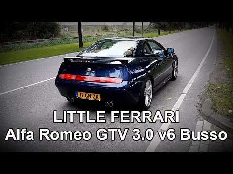 🔥 LITTLE FERRARI 🔥 Alfa Romeo GTV 3.0 v6 || BUSSO sound!