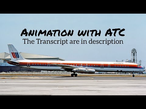 United Airlines Flight 173 Crash || Animation with ATC Recording. (Subtitles/CC On)