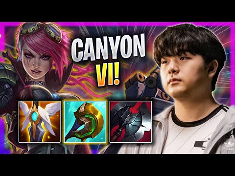 CANYON IS A MONSTER WITH VI! - DK Canyon Plays Vi JUNGLE vs Zac! | Bootcamp 2023
