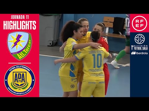 Resumen #PrimeraIberdrola | Nueces de Ronda Atlético Torcal 2-7 Arriva AD Alcorcón | Jornada 11