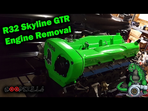 Project 600HP R32 GTR - Engine Removal