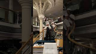 #shorts Royal Caribbean Vision of the Seas Main Dining Room Cook / Chef Dance