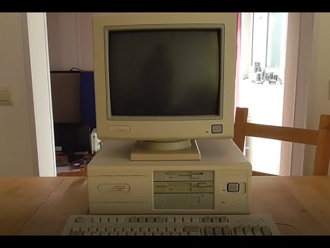 The Beautiful Compaq 386s Part 1 : Quick Repair and First Look