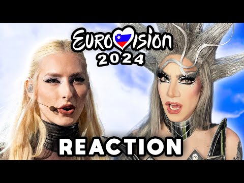 Raiven - Veronika (LIVE) | Slovenia 🇸🇮 | Reacting to Eurovision 2024